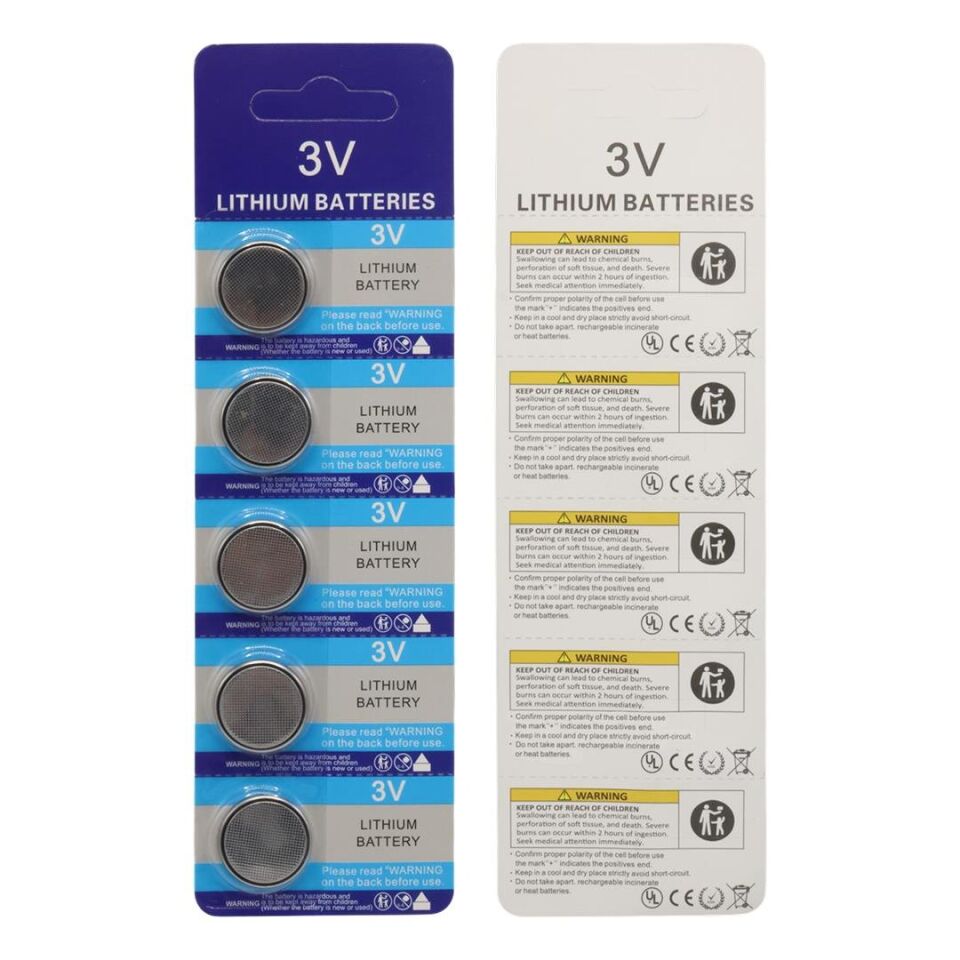 Powermaster PM-9536 CR2025 3 Volt Lityum Para Pil