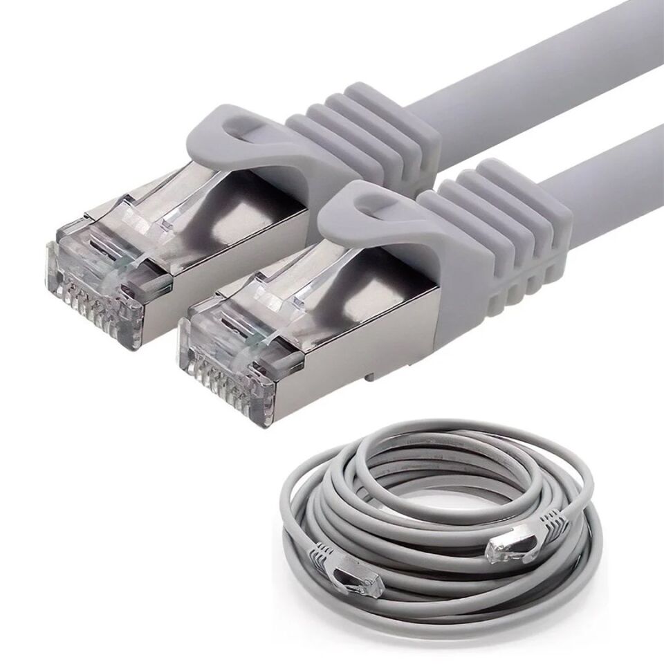 Powermaster PMCAT71 Gri 1 Metre Cat7 Kablo