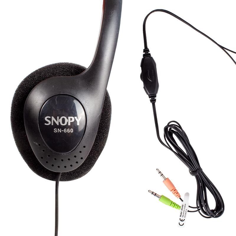 Snopy SN-660 Multimedya Mikrofonlu Kulaklık