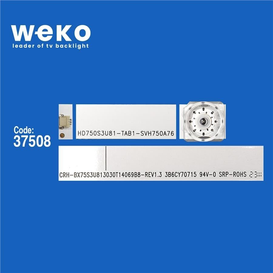 Wkset-6835 37508X14 Crh-Bx75s3u813030t14069b8-Rev1.3 14 Adet Led Bar