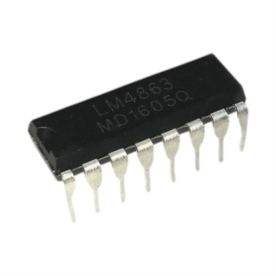 LM4863 DIP-16 Entegre Devre