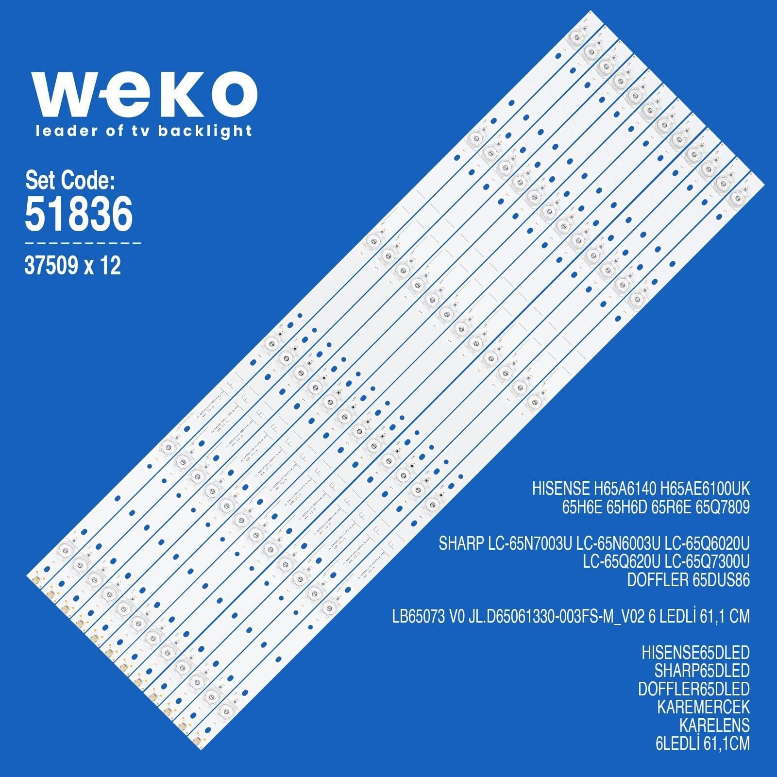 Wkset-6836 37509X12 Lb65073 V0 Jl.D65061330-003Fs-M_V02 12 Adet Led Bar 3V