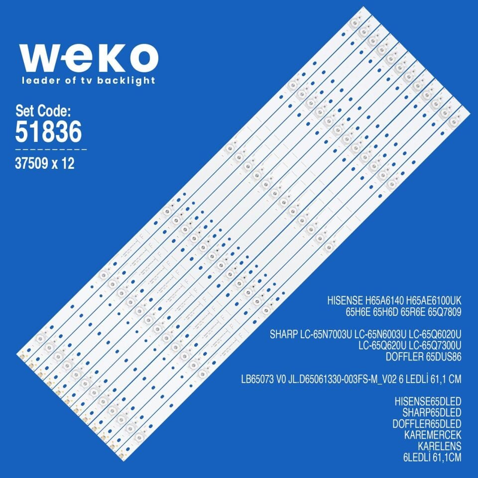 Wkset-6836 37509X12 Lb65073 V0 Jl.D65061330-003Fs-M_V02 12 Adet Led Bar 3V
