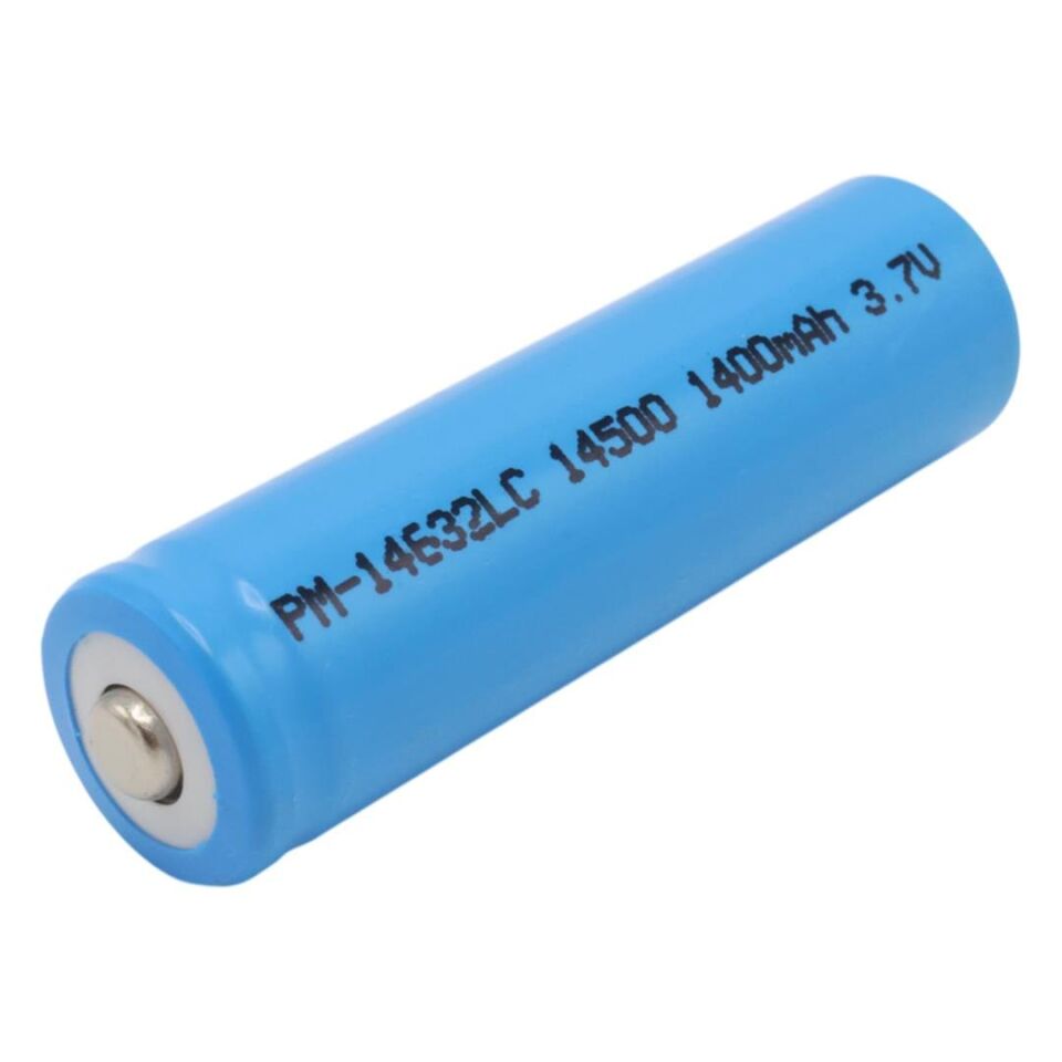 Powermaster 3.7 Volt 1400Ma Şarj Edilebilir LC 14500 Pil