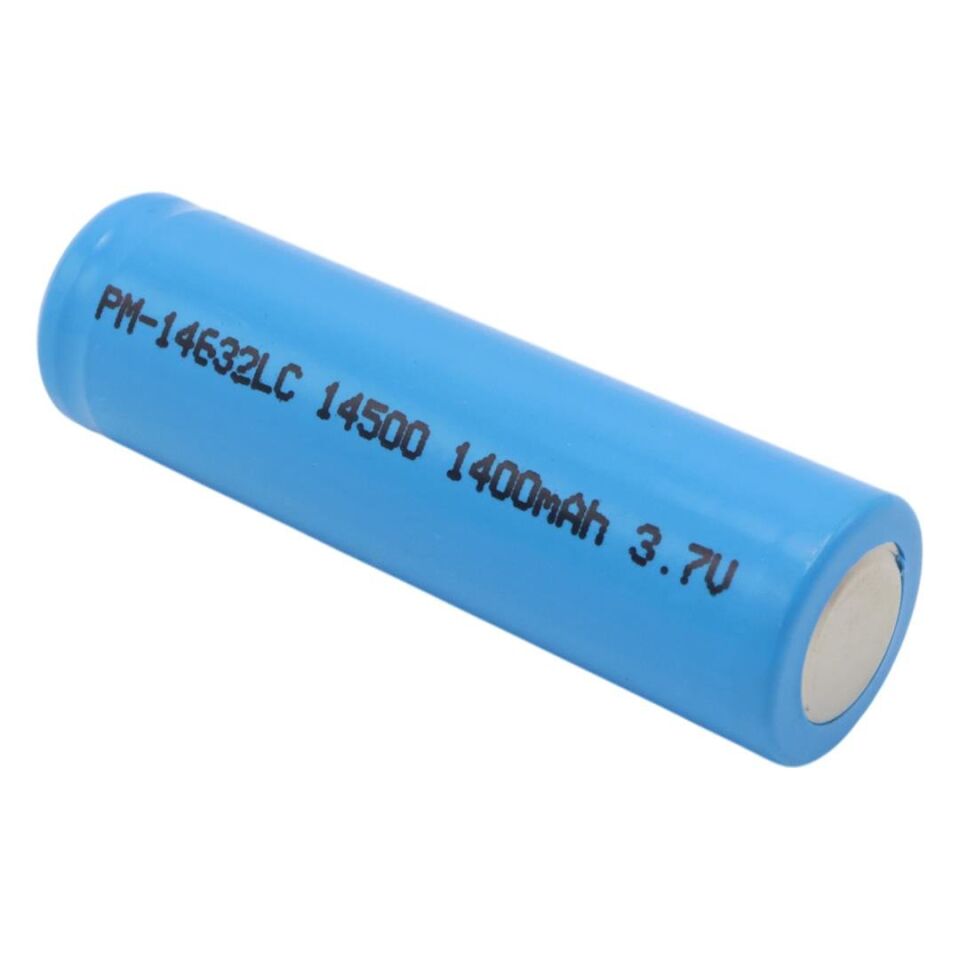 Powermaster 3.7 Volt 1400Ma Şarj Edilebilir LC 14500 Pil