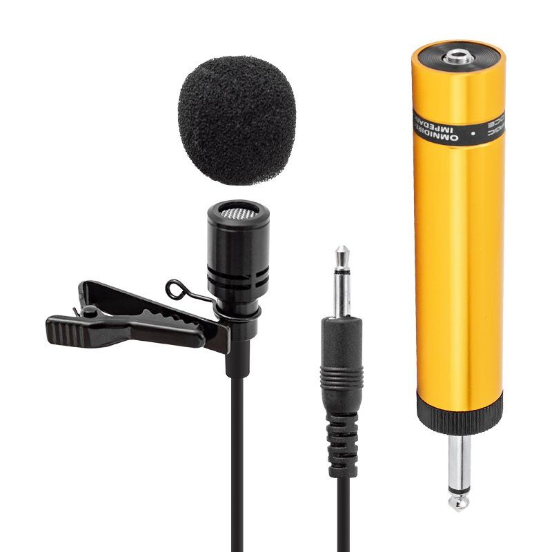 Magicvoice MV-445 Çantalı 5 Metre Kablolu Yaka Mikrofonu