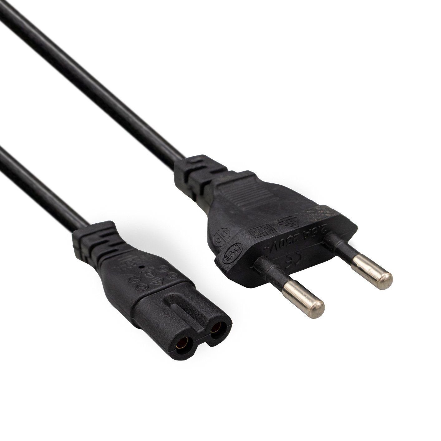 Technomax TM-4104 Siyah 1.5 Metre Teyp Fişi Cereyan Kablosu