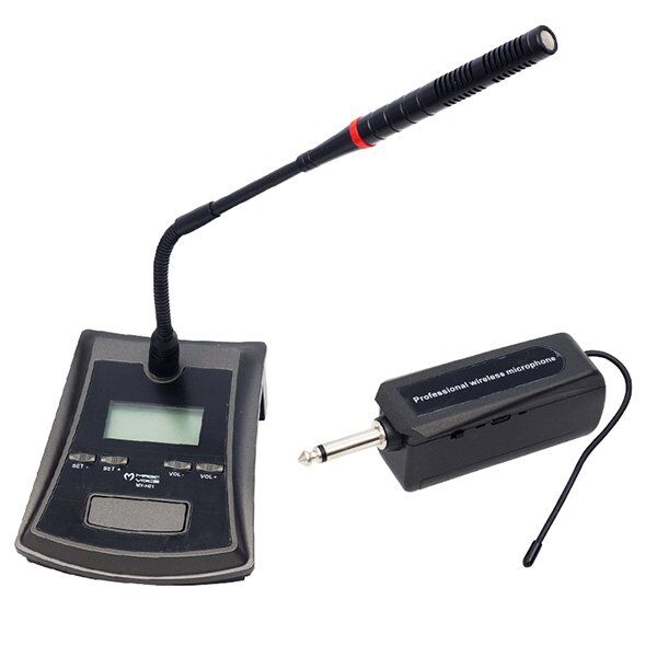 Magicvoice MV-H01 UHF Şarjlı Alıcı Kablosuz Kürsü Mikrofonu