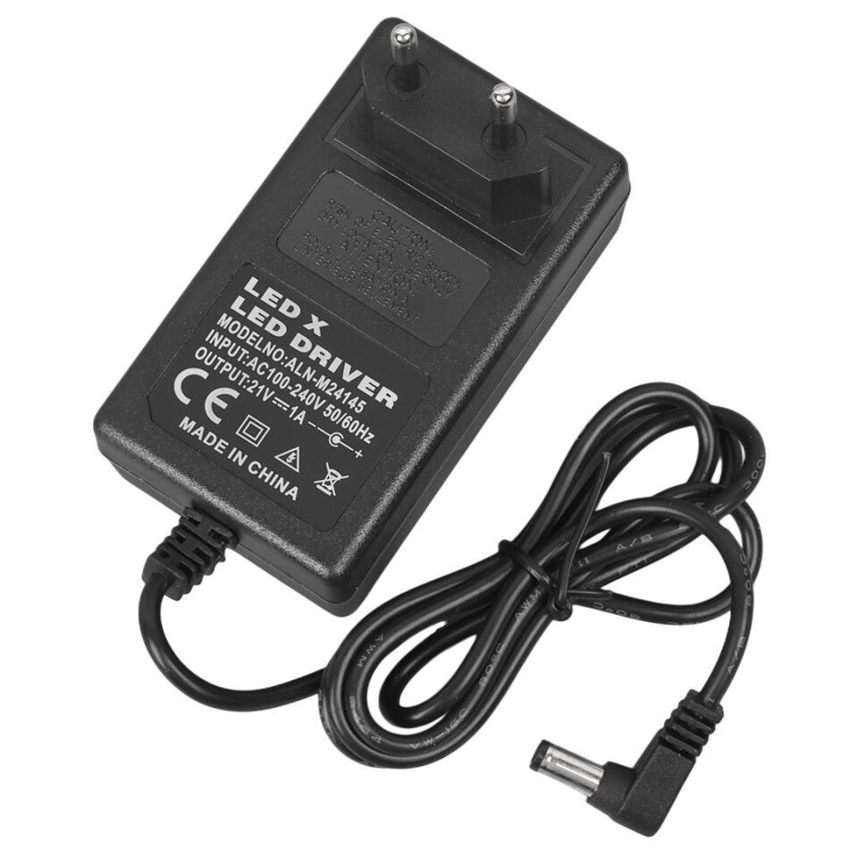 Powermaster 21 Volt 1 Amper 21 Watt Şarjlı Matkap Adaptörü