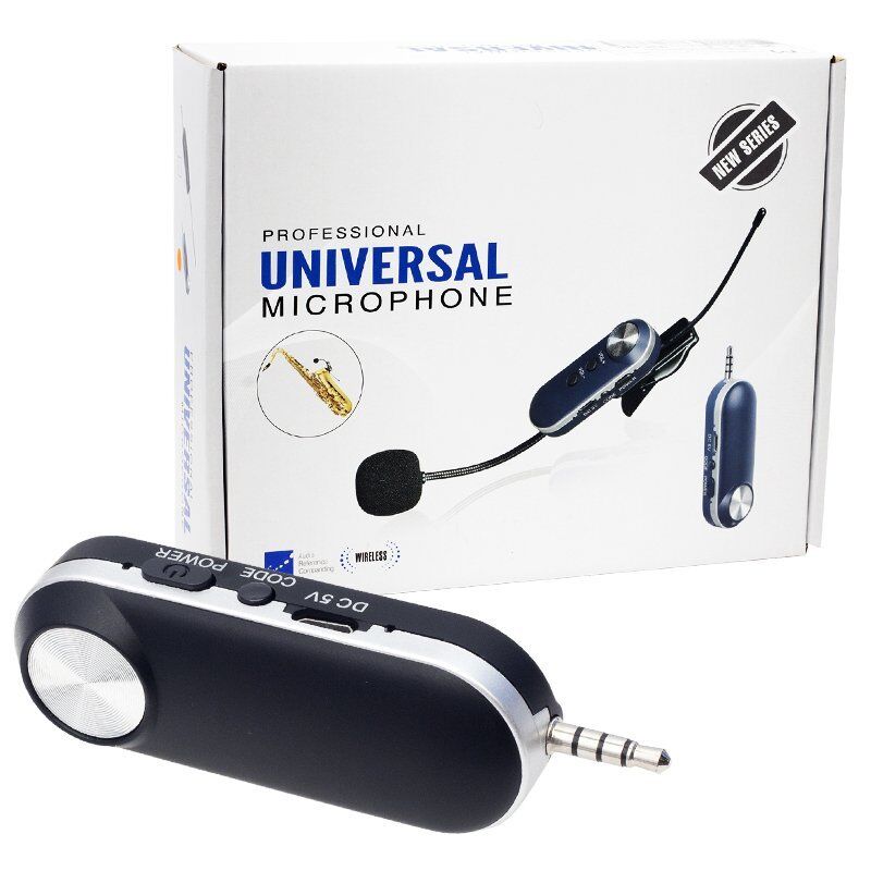 Magicvoice MV-1309E Şarjlı Kablosuz Volume Kontrol Yaka Mikrofonu