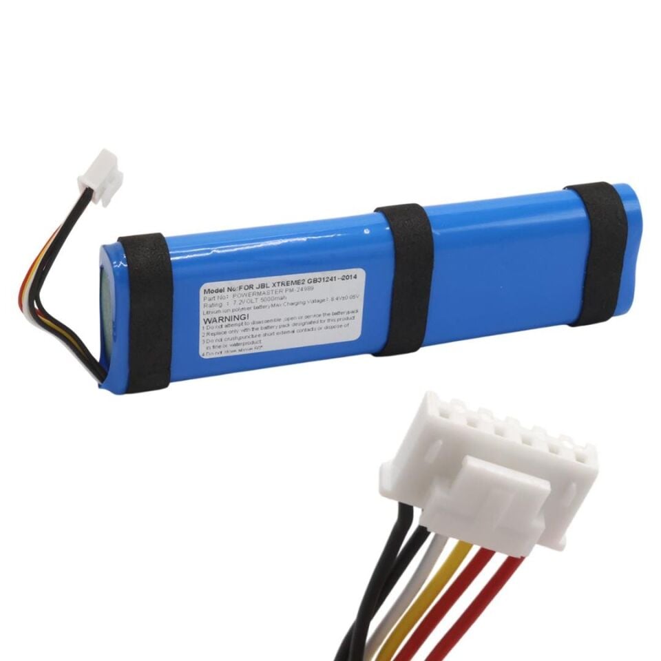 PowerMaster 7.2 Volt 5000mAh 18650 Lityum Batarya Pil