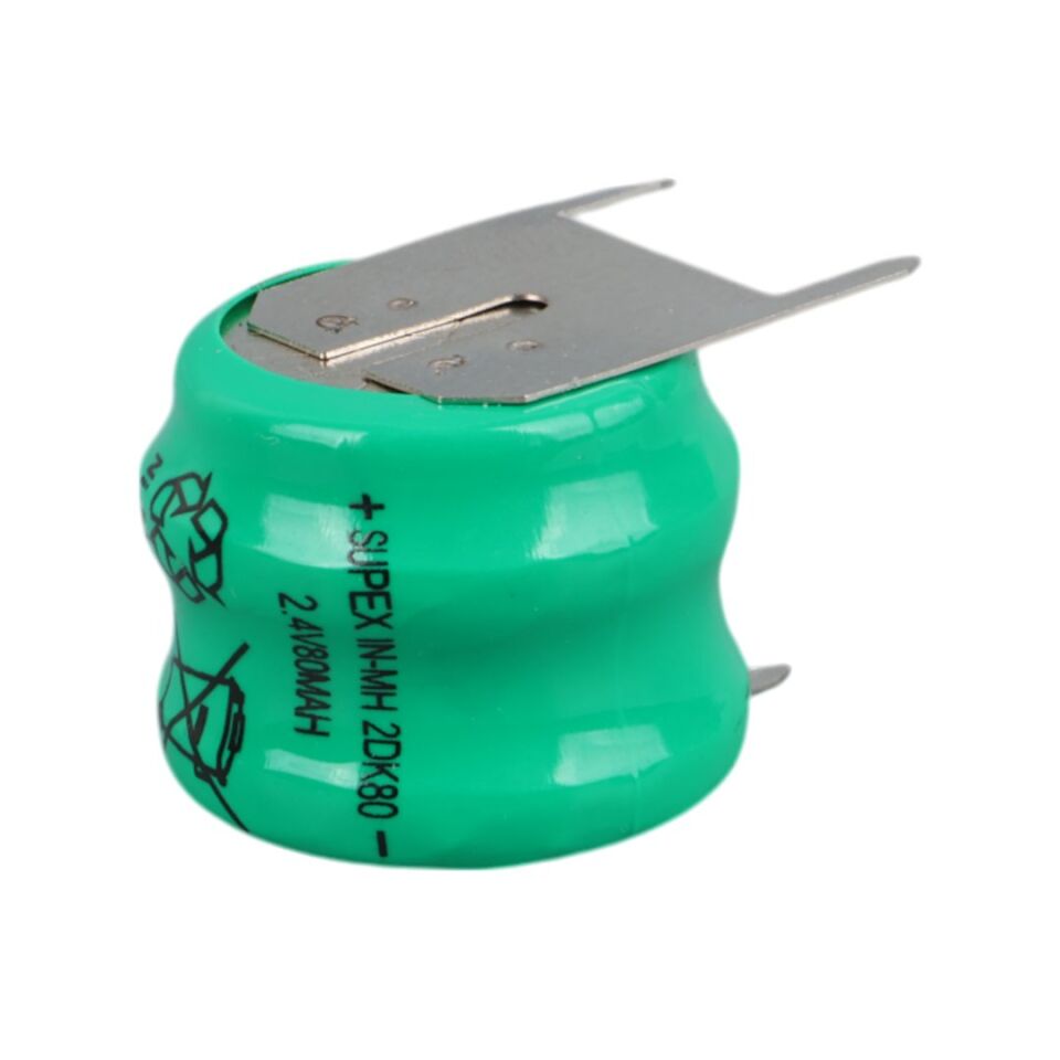 Supex 2DK80 2.4 Volt 80 mAh Hafıza Bios Pili