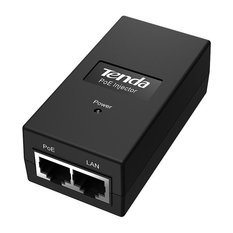 Tenda PoE15F 10/100 Mbps 802.3 AF/AT PoE Enjektör