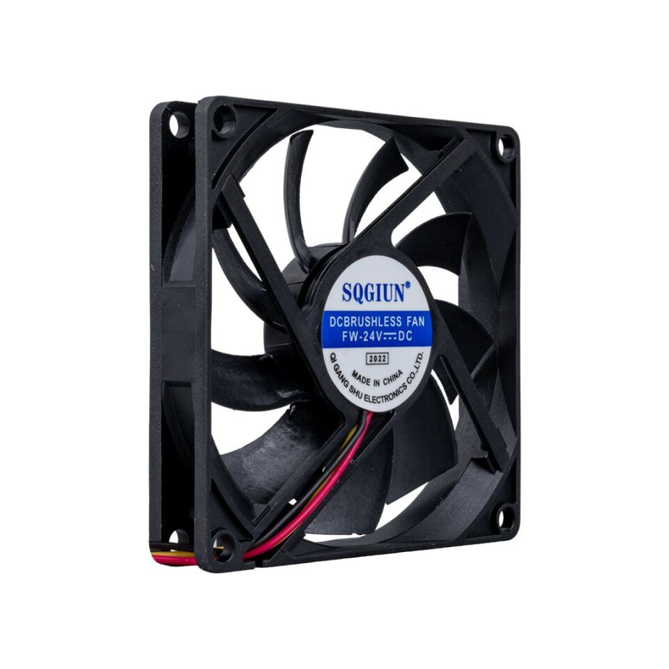 Powermaster IC-216A 3P Kablolu 80X80X15 24Volt Fırçasız DC Fan