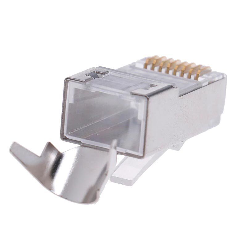 Powermaster PM-3734 RJ45 CAT7 Konnektör Jack Soket (Tekli)