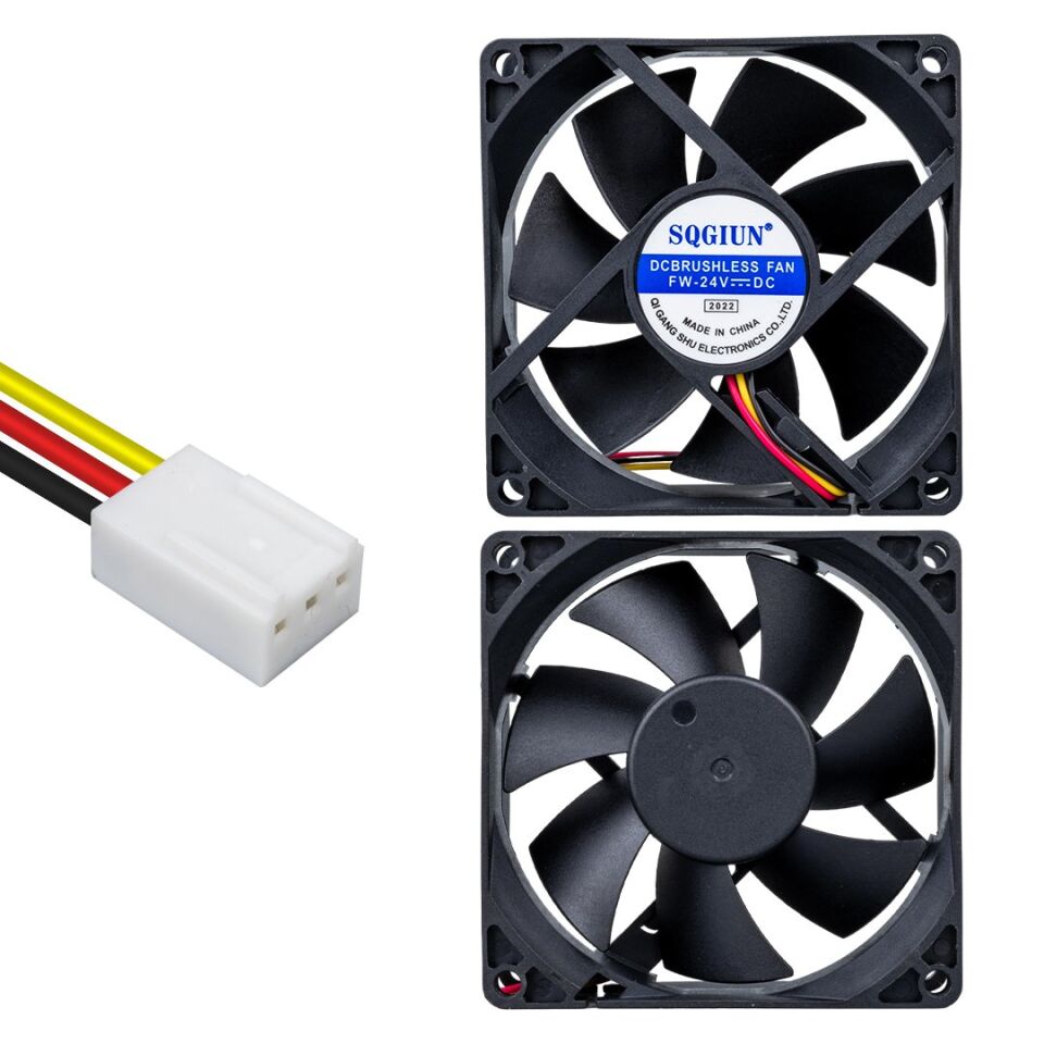 PowerMaster IC-216A 80X80X25mm 24 Volt 3Pin Fırçasız DC Fan