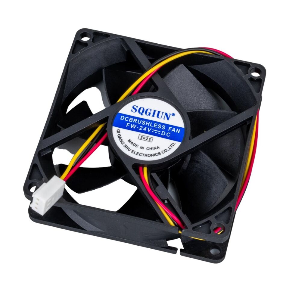 PowerMaster IC-216A 80X80X25mm 24 Volt 3Pin Fırçasız DC Fan