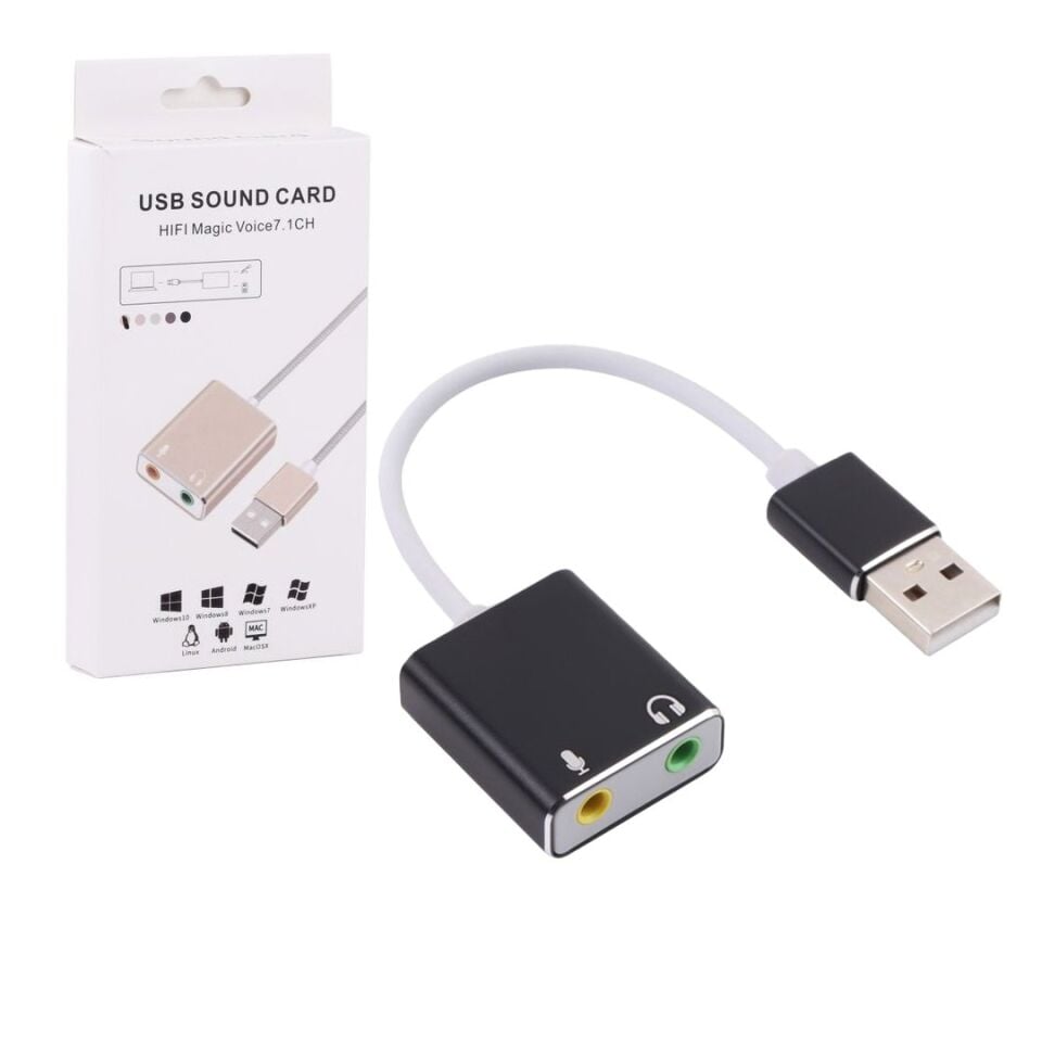 Powermaster PM-21814 Usb 7.1 Ses Kartı