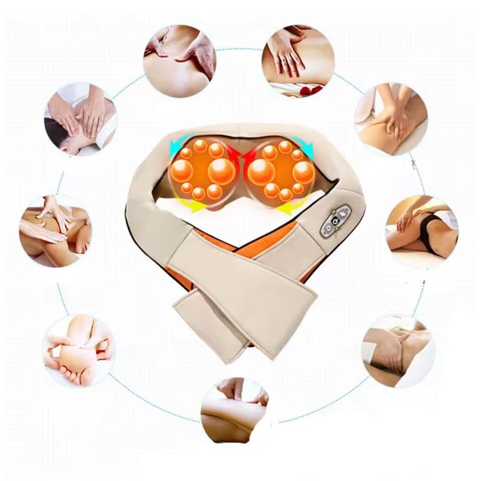 Powermaster OM-34 Bel Boyun Sırt Omuz Tüm Vücut Masaj Aleti