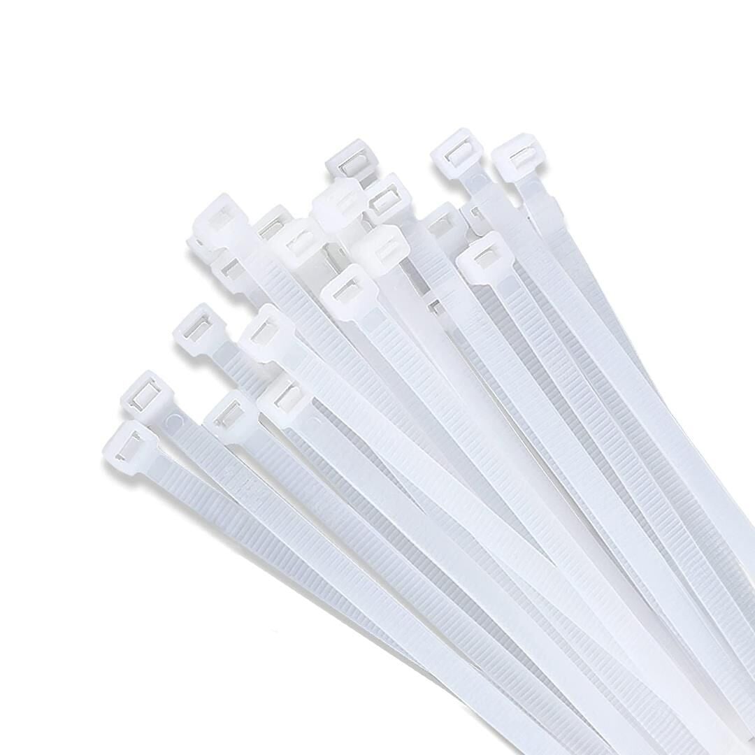 De-Pa 2.5X200mm (20 Cm) Beyaz Kablo Bağı 100'Lü Paket