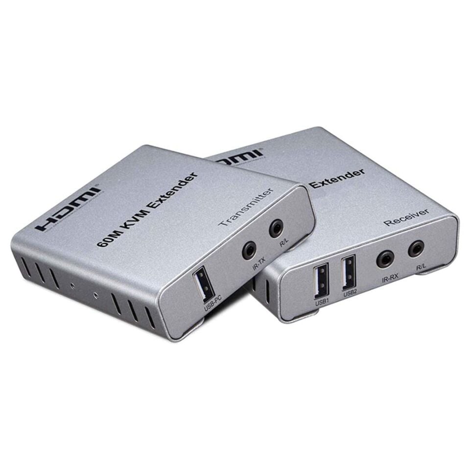Fully H-608L 4K UHD 60 Metre KVM Switch HDMI Extender