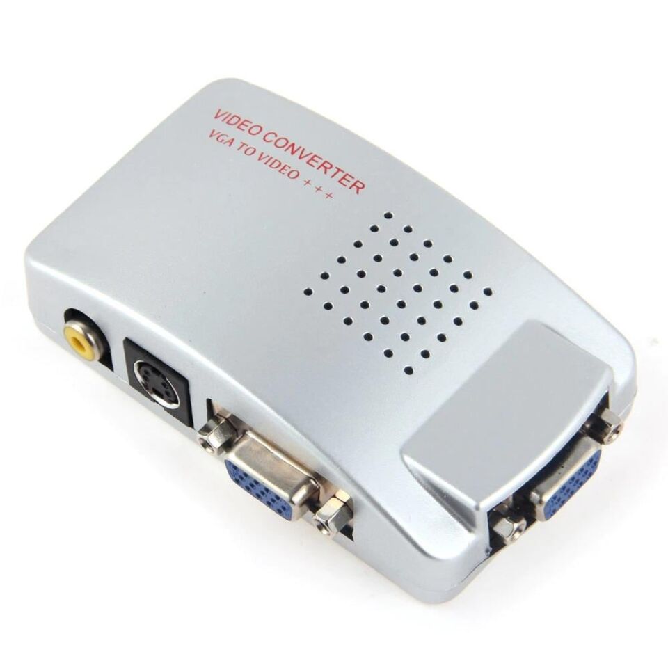 Powermaster VGA'dan BNC S-Video VGA'ya Görüntü Dönüştürücü