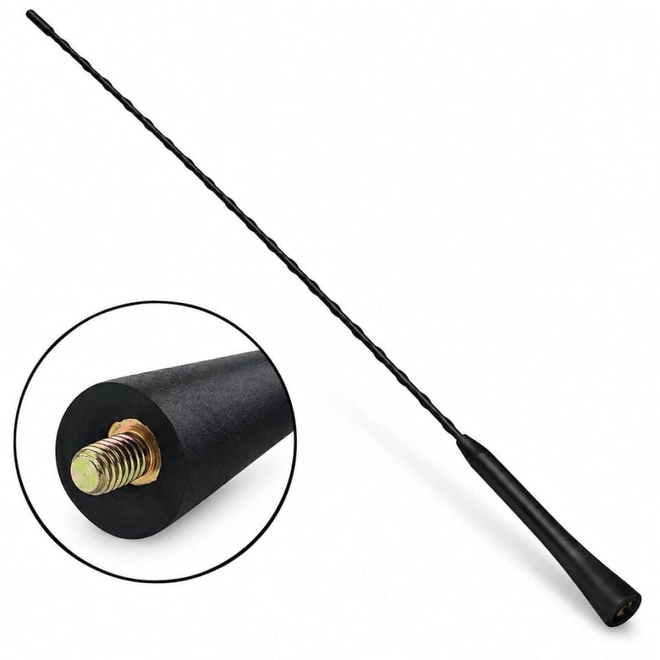 Powermaster PM-15920 Metrik 5 Çubuklu 41 Cm Araç Tepe Anteni