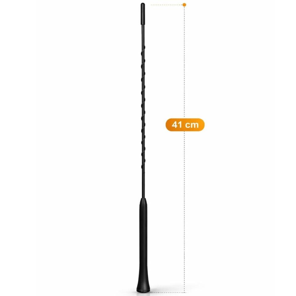 Powermaster PM-15920 Metrik 5 Çubuklu 41 Cm Araç Tepe Anteni