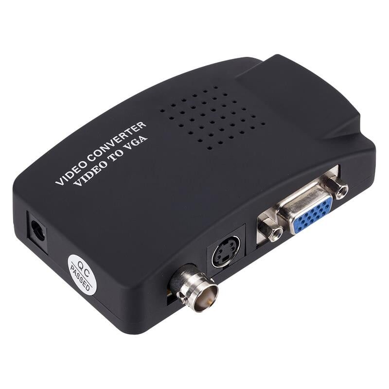 Powermaster BNC S-Video VGA'dan VGA'ya Görüntü Dönüştürücü