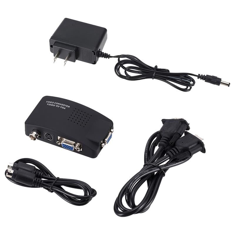 Powermaster BNC S-Video VGA'dan VGA'ya Görüntü Dönüştürücü
