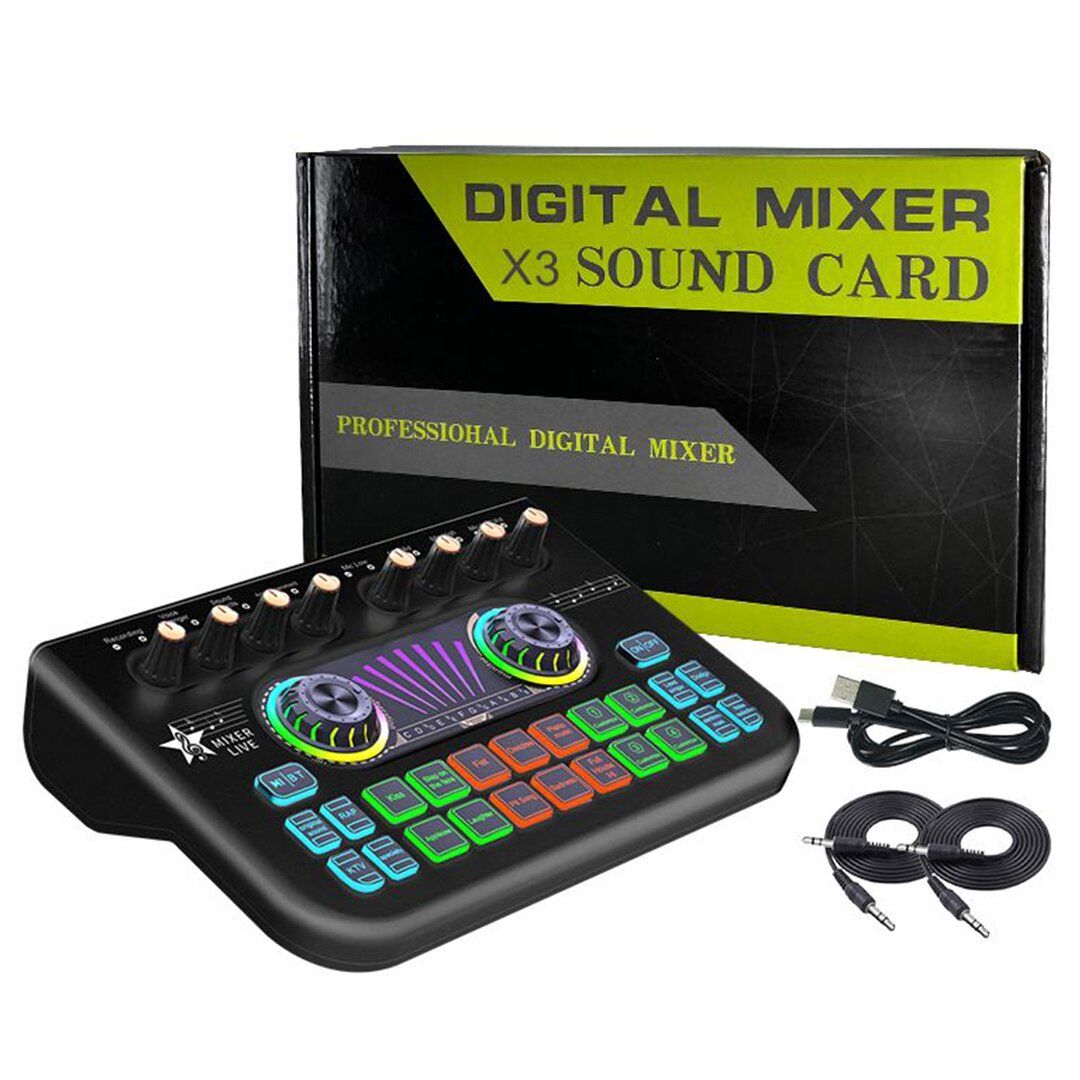 MagicVoice JC-X3 Profesyonel Dijital Mixer