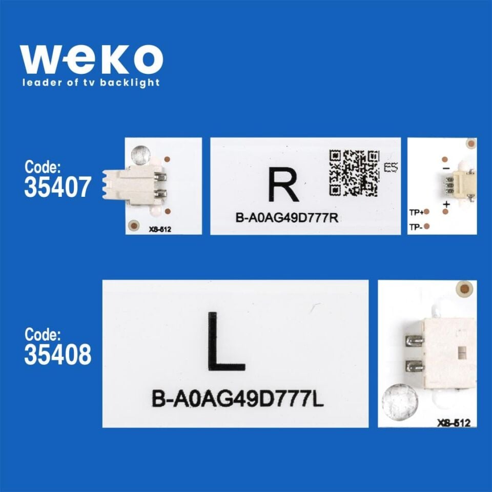 Wkset-5172 35407X6 35408X6 12 Adet Led Bar