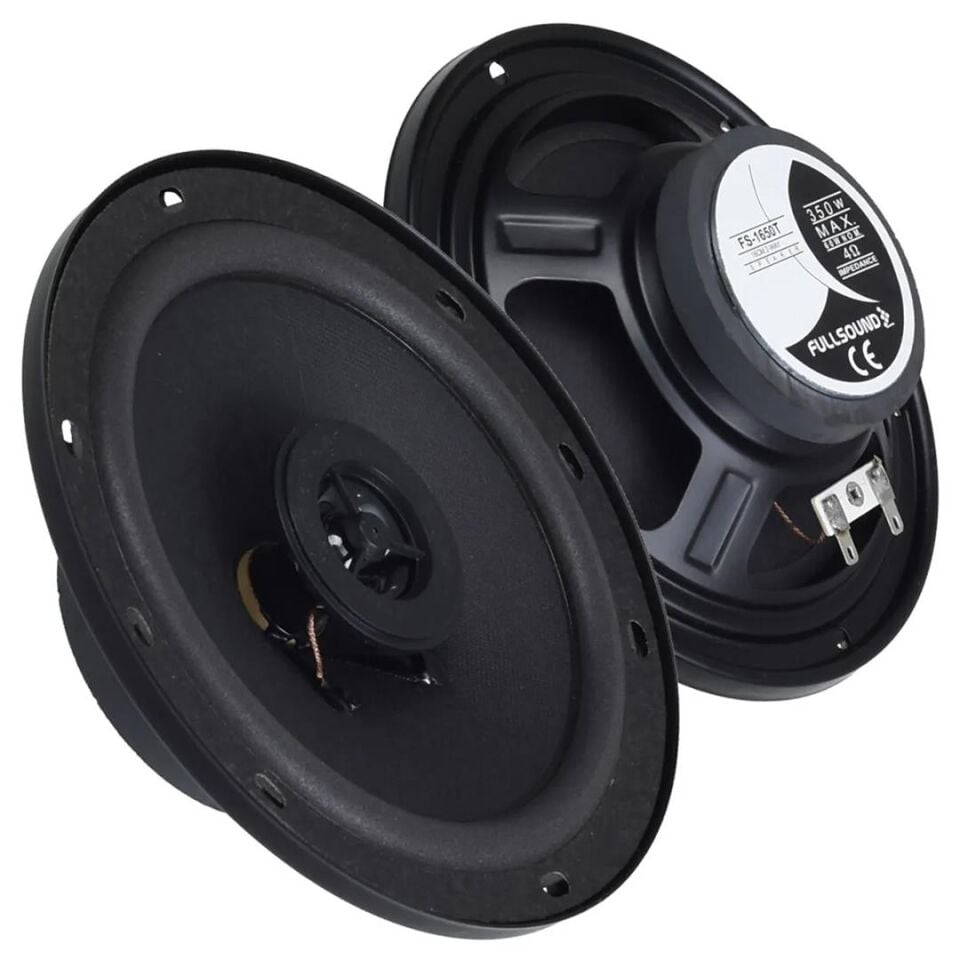 Fullsound FS-1650T 16 CM 350 Watt Tweeterlı Oto Hoparlör