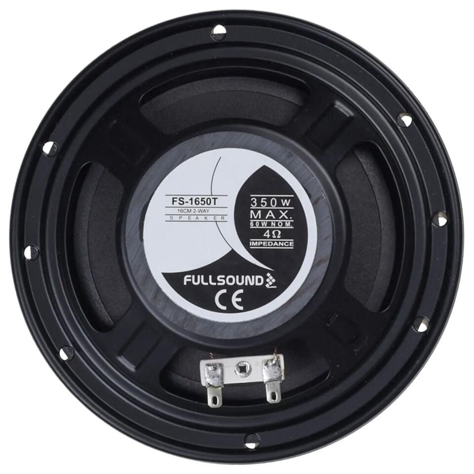 Fullsound FS-1650T 16 CM 350 Watt Tweeterlı Oto Hoparlör