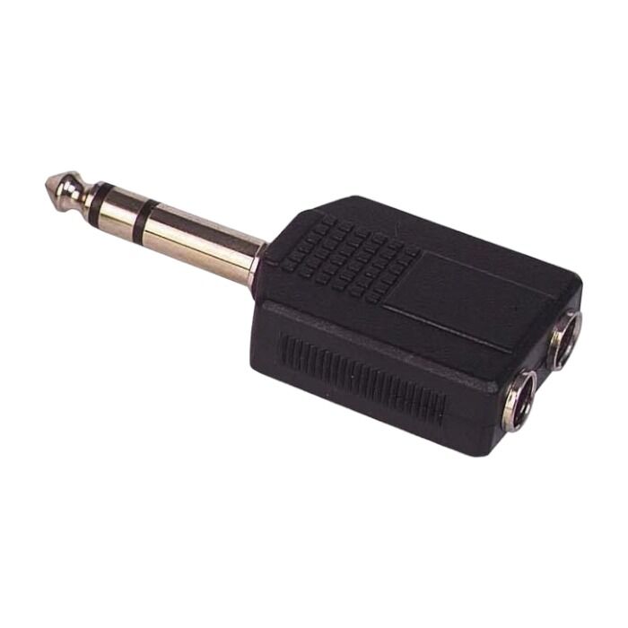 Powermaster 6.3 Mm Stereo Erkek/6.3 Mm Stereo Dişi Çevirici Jack