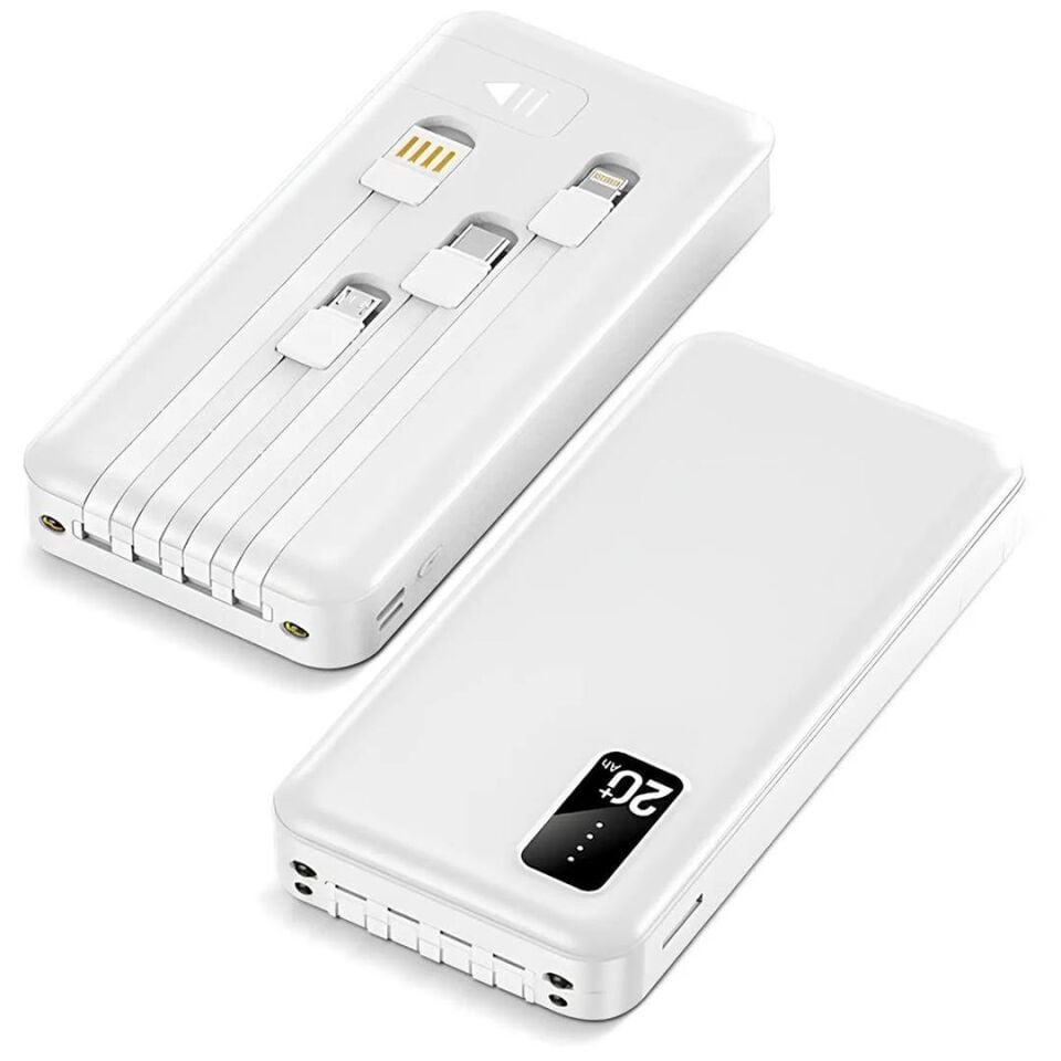 Powerway TX209 20000Mah Dijital Göstergeli Fenerli Powerbank