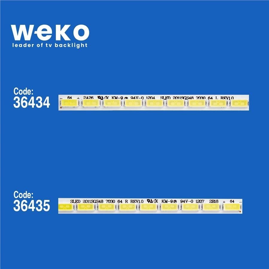 Wkset-5421 36434X1 36435X1 2011Sgs48 7030 64 2 Adet Led Bar (64Led)