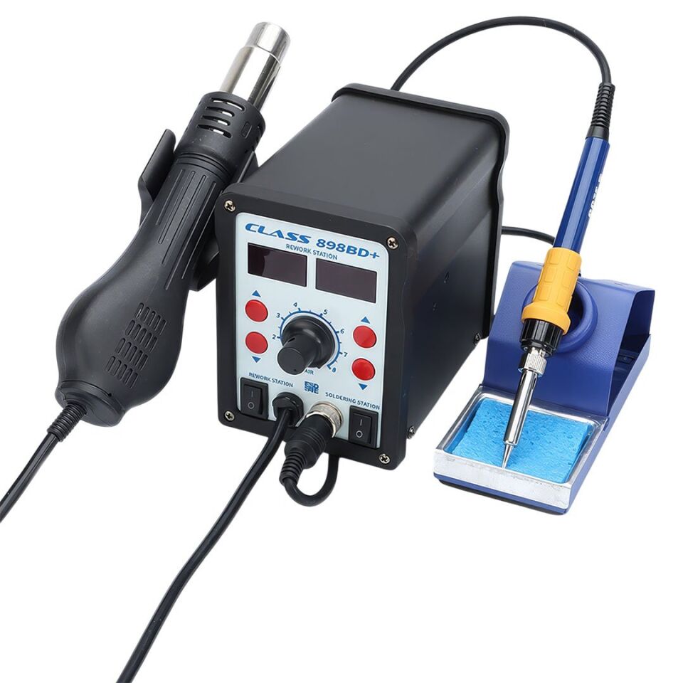 Class 898BD+ 70W Ekranlı Dijital Üflemeli Havya İstasyonu