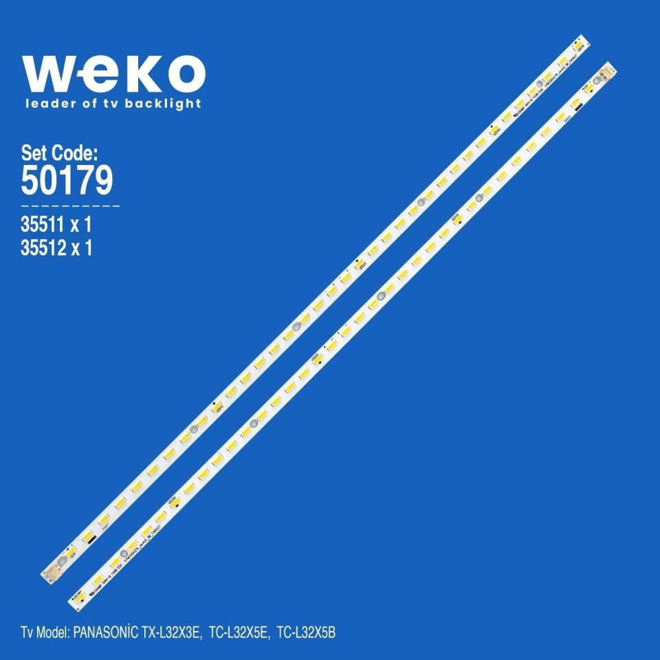 Wkset-5179 35511X1 35512X1 Stm320a27 2 Adet Led Bar (36Led)