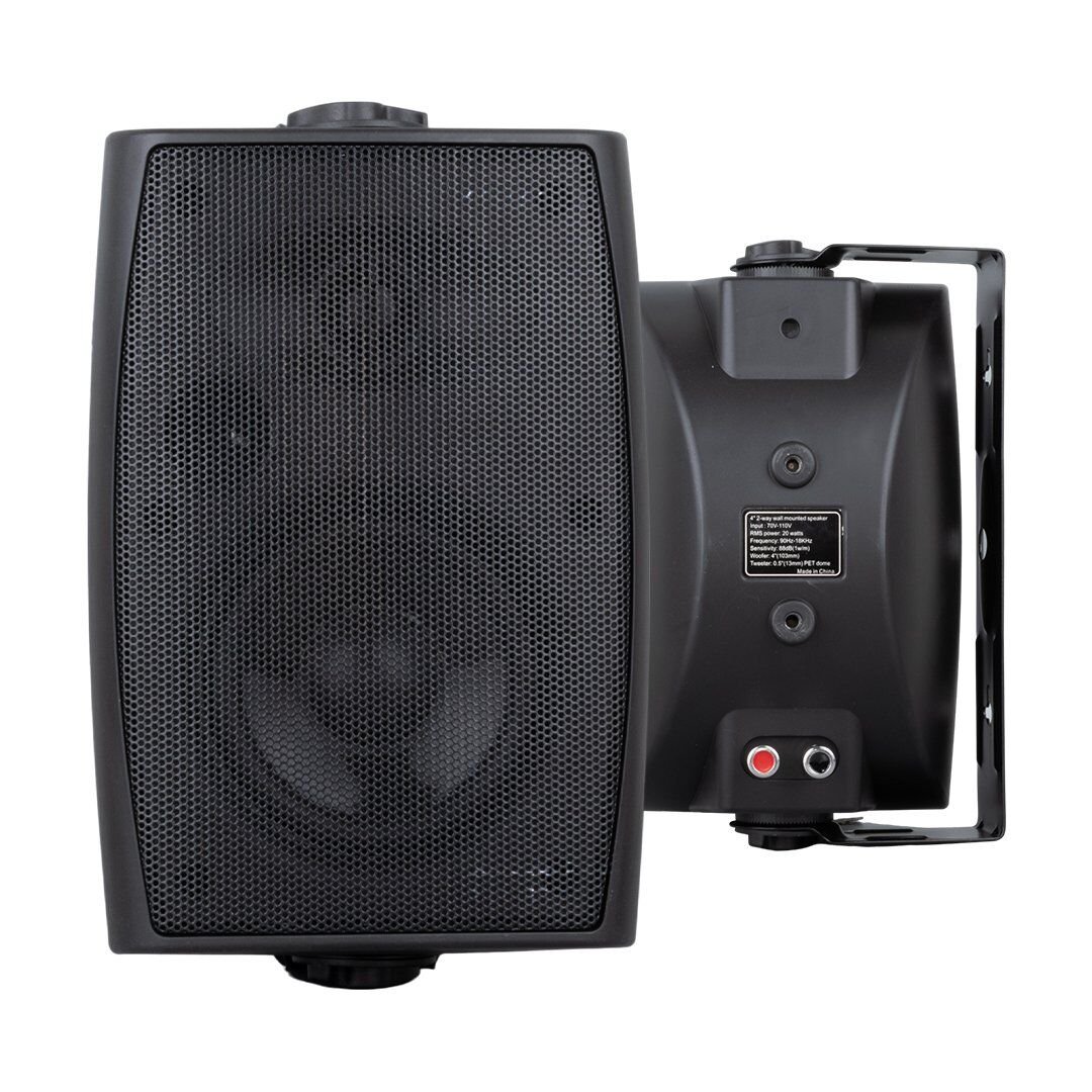 MagicVoice MV-21668 10 CM 110 Volt - 150 Watt 4'' İki Yollu Siyah Trafolu Sütun Hoparlör