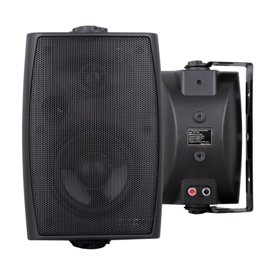 MagicVoice MV-21668 10 CM 110 Volt - 150 Watt 4'' İki Yollu Siyah Trafolu Sütun Hoparlör