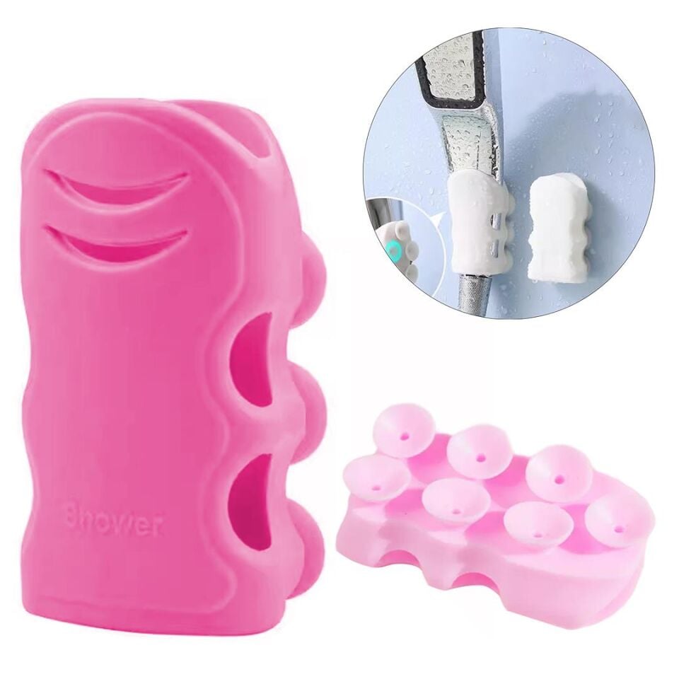 Sunup SN-14502 Silikon Vantuzlu Pratik Duş Başlığı Tutucu