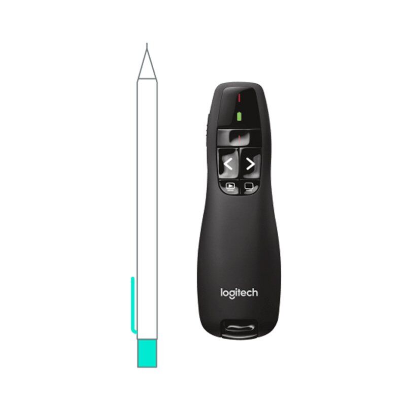 Logitech R400 Kablosuz Lazer Sunum Cihazı Kumandası