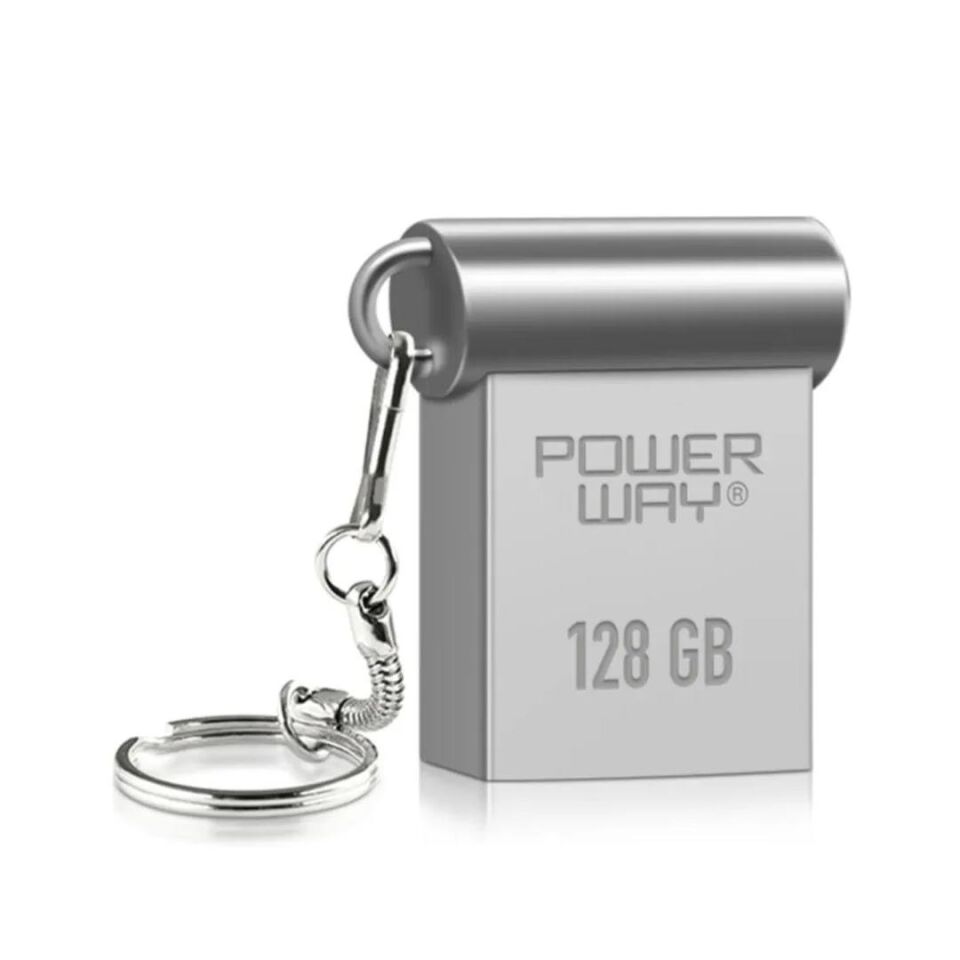 Powerway Mini 128GB Metal Mini USB 3.0 Flash Bellek