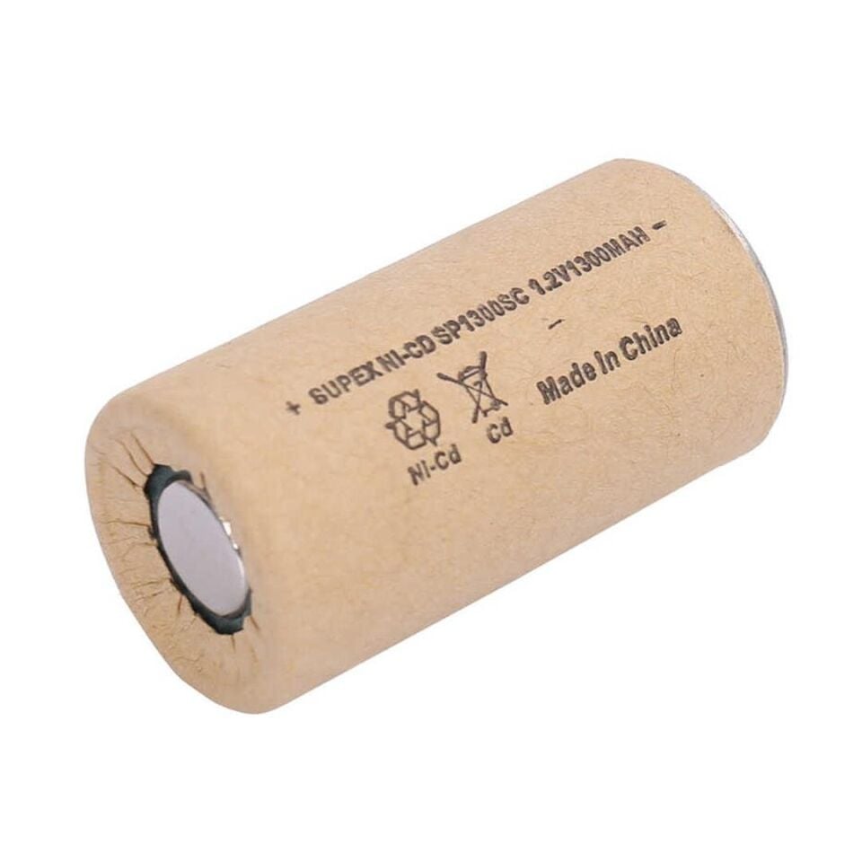 Supex SP1300SC 1.2V NI-CD 1300Mah Tekli Süpürge Pili