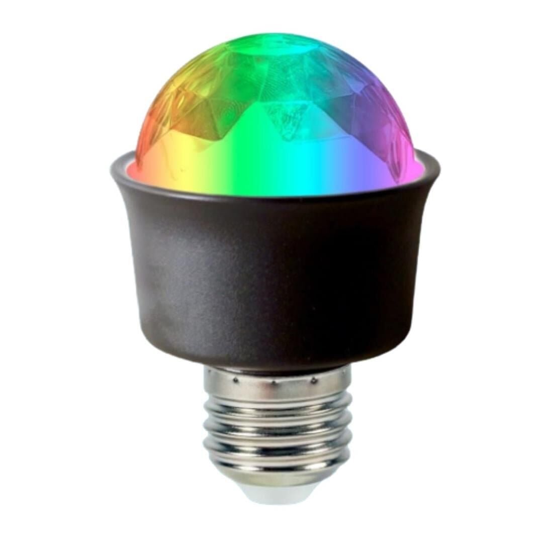 Ledx AL-KX6882 Mini 360 Derece Led 3.3 Watt E27 Duy Rgb Disko Lamba