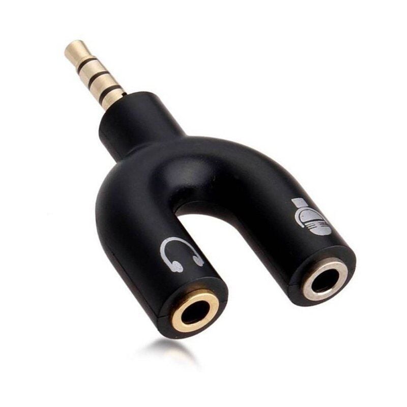 Powermaster 3.5 Mm Stereo Erkek to Kulaklık+Hoparlör Dişi Çoklayıcı Jack