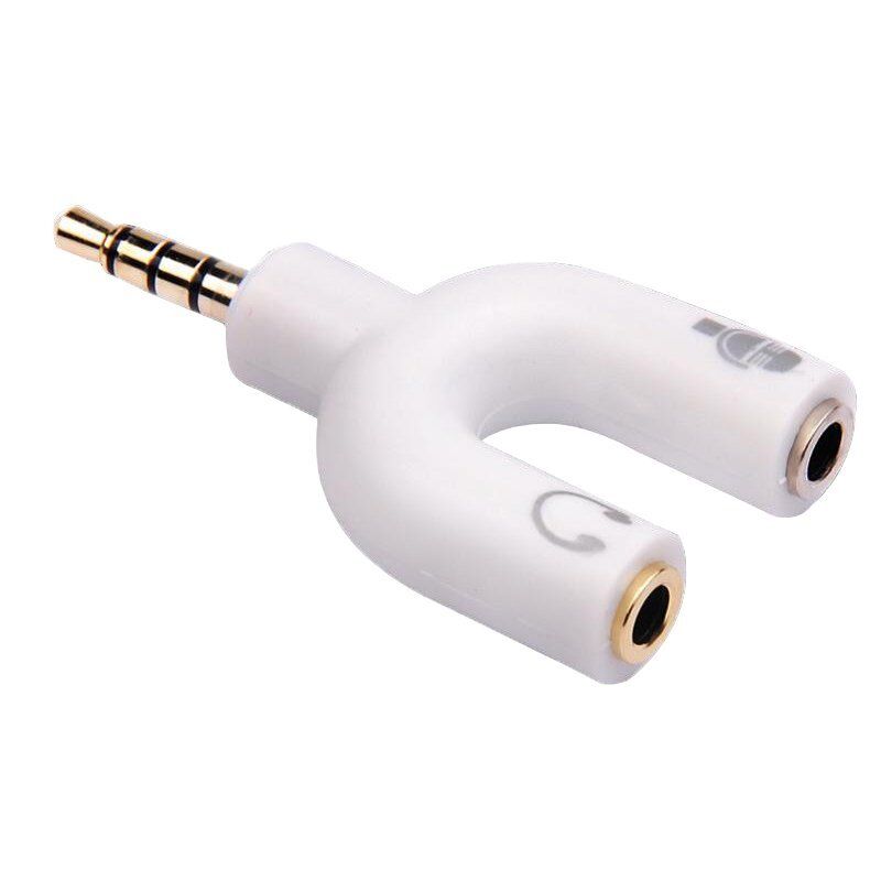 Powermaster 3.5 Mm Stereo Erkek to Kulaklık+Hoparlör Dişi Çoklayıcı Jack