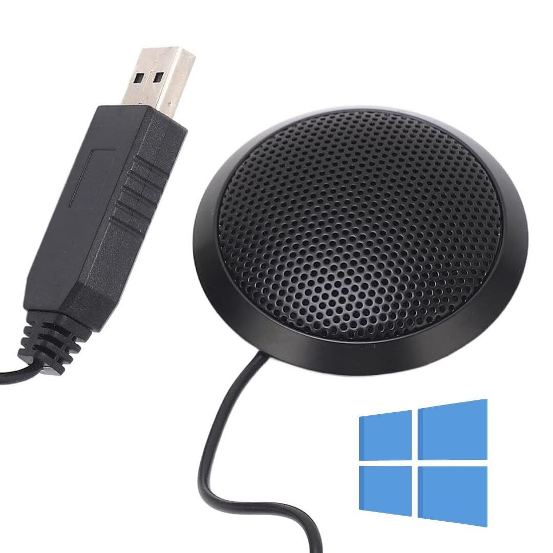 Haiki HK-102 USB 1.5 Metre Kablolu Masaüstü Toplantı Podcast Mikrofonu