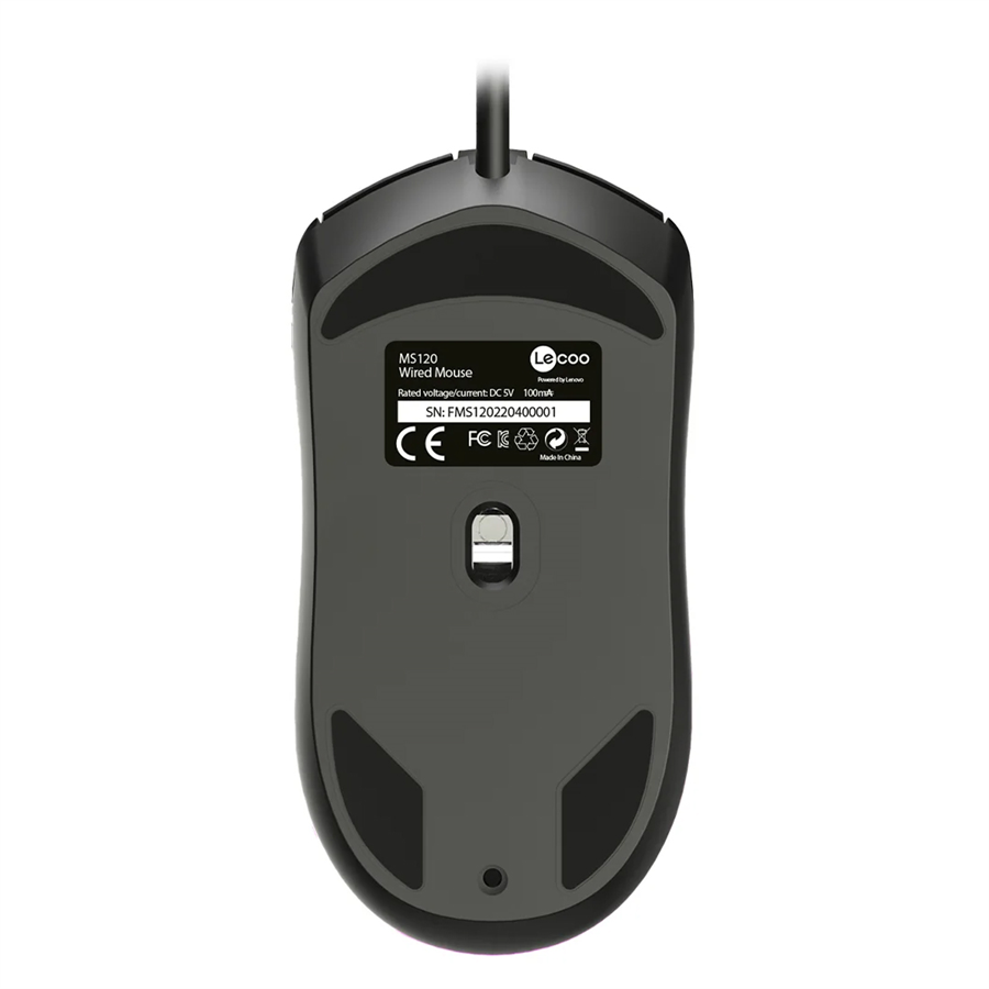 Lenovo Lecoo MS120 2400 DPI RGB Aydınlatmalı Kablolu Gaming Mouse